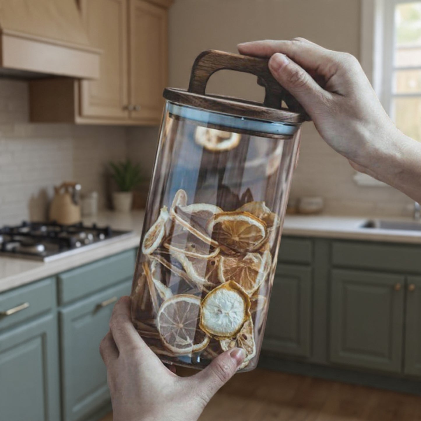 set de bocaux de conservation en verre hermétiques différentes tailles