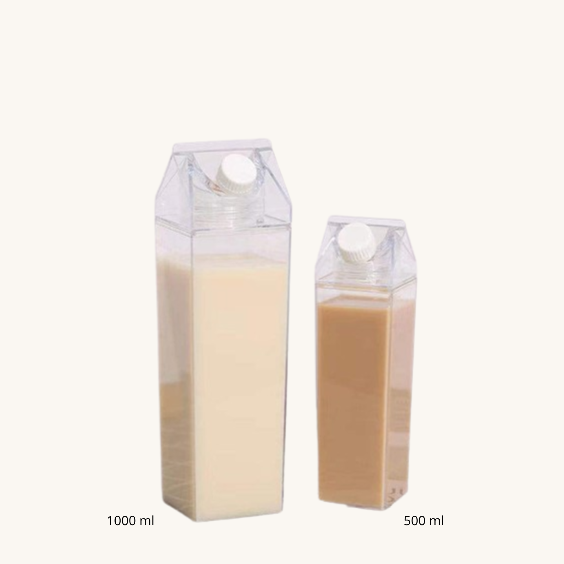 Bouteilles de boisson en plastique PET 500 ml et 1000 ml
