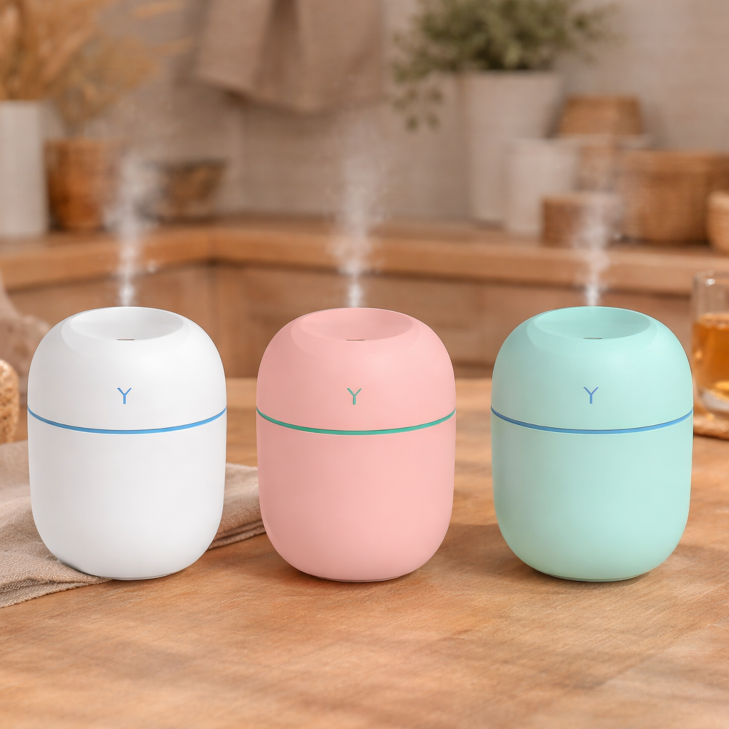 Diffuseur d’huiles essentielles USB humidificateur d’air design
