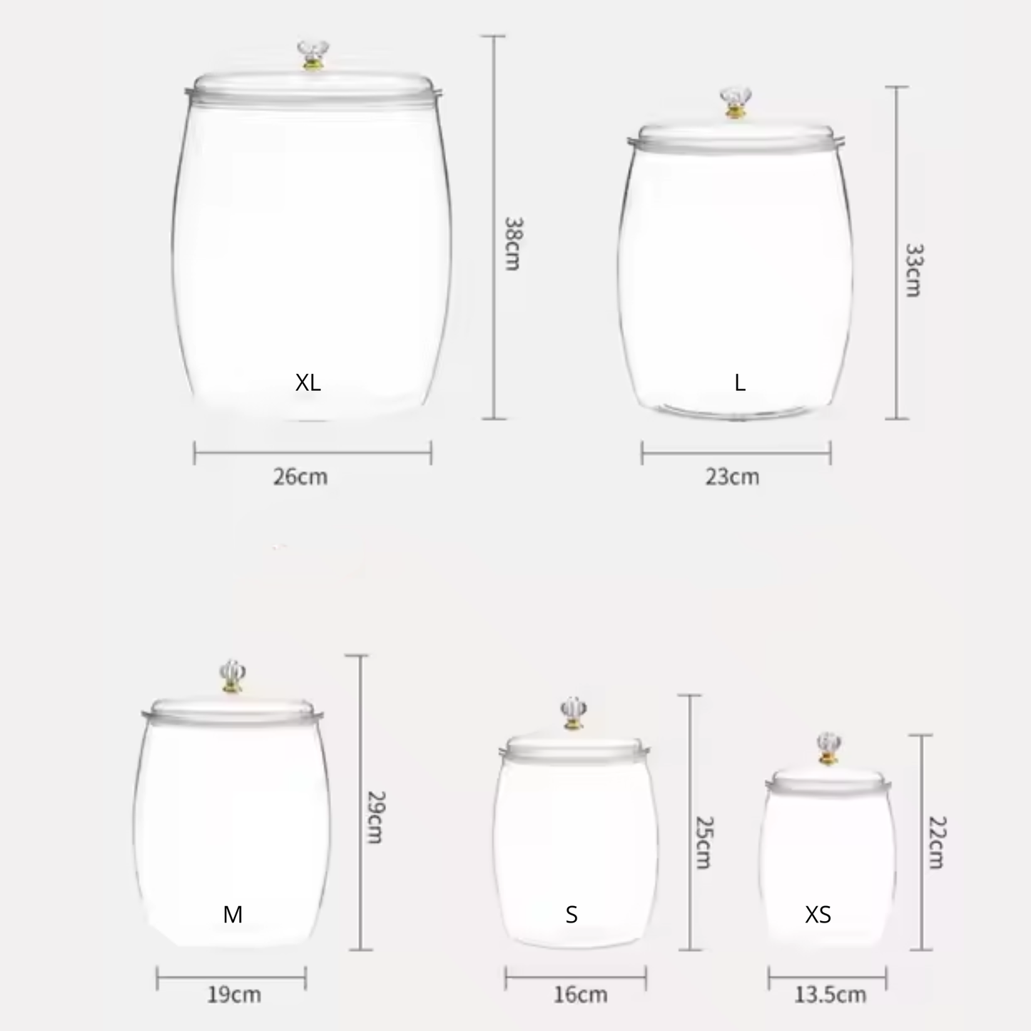 set de bocaux de conservation carrés empilables en plastique alimentaire